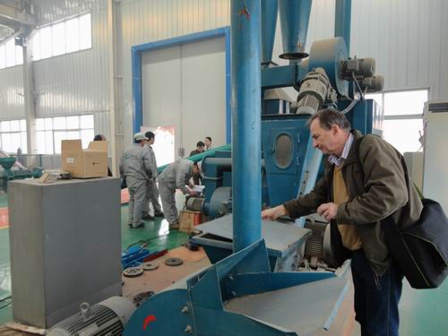 Swedish customer visited pellet press manufacturer GEMCO