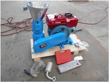 ZLSP150A type diesel engine pellet mill