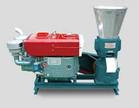 diesel engine pellet machine