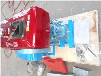 diesel engine pellet mill send to Australia