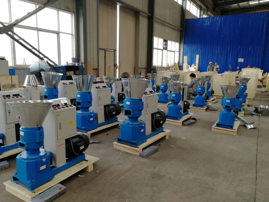 flat die pellet press